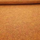 Tweed Meterware 997 orange meliert Wollfilz 3mm Filz orange orangefarbener Filz meliert