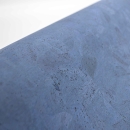 bedruckter Kork 1478-5001 Kork Couache  Dunkelblau marine Korkstoff marine Stoff aus Kork bunt Naturkork Kork Cork Kork Dunkelblauer Kork bedruckt bunt