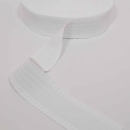 weißer Ziergummi breit 10 cm breiter Gummi weiß  Ziergummi Rüschengummi weiß Rüschen elastischer Gürtelgummi weiß Ziergummi gerafft gesmokt gerüschter Gummi gerafft  Ziergummi breit Gummi weiß