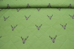 Eigenproduktion Oskar Schwarzwaldstoff, Stoff mit Hirsch  Geo Hirsch  Hirsche mit Brille  moderner Hirschstoff, Stoff mit hippem Hirsch Stoff im Landhausstil Landhausstoff Dekostoff im Landhausstil, Schwarzwald, Schwarzwaldkollektion Eigenproduktion Oskar